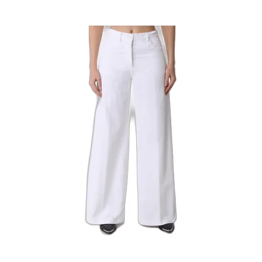 Aspesi Belt-Looped Wide-Leg Trousers