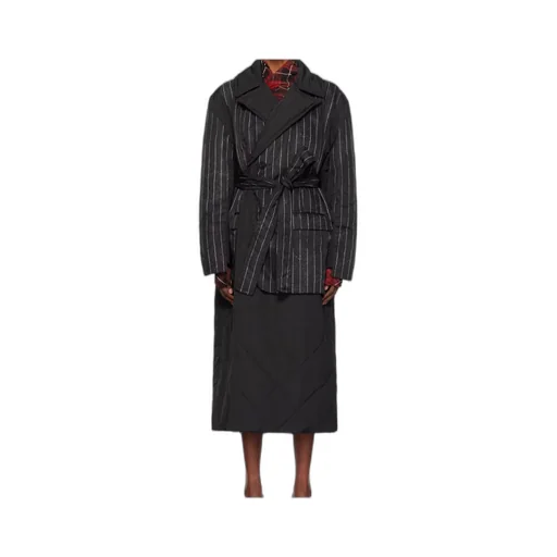 Pinstripe Coat