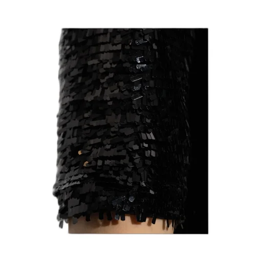 Sportmax Vongola Sequinned Cropped Top
