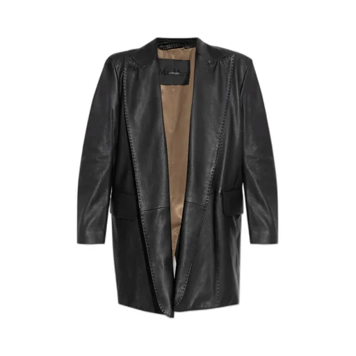 Max Mara Open-Front Long-Sleeved Jacket