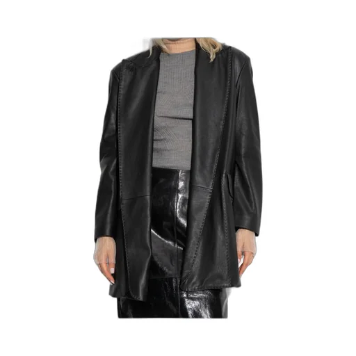 Max Mara Open-Front Long-Sleeved Jacket