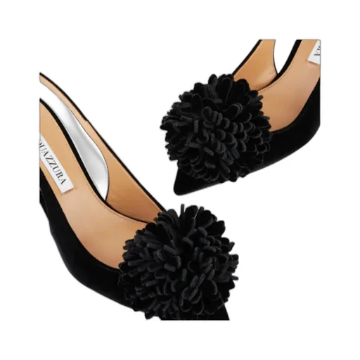 Aquazzura Couturier Pointed-Toe Slingback Pumps