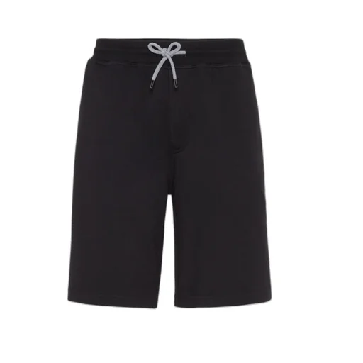 Brunello Cucinelli Drawstring Straight Leg Bermuda Shorts