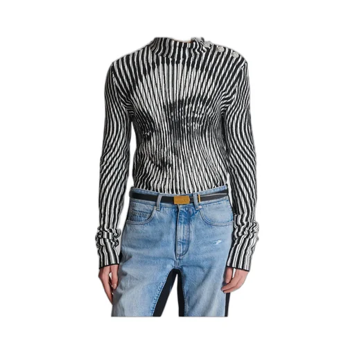 Balmain Classic Logo Plaque Belt