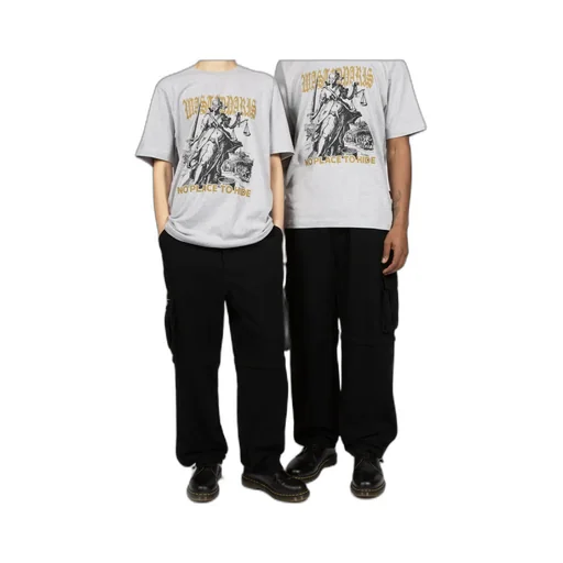 Elastic Waist Casual Pants