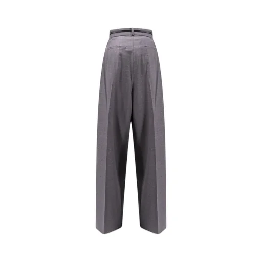 Sportmax Kiens Belted Wide Leg Pants
