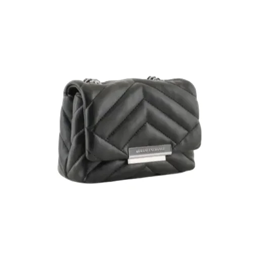Chevron-Quilted Mini Bag
