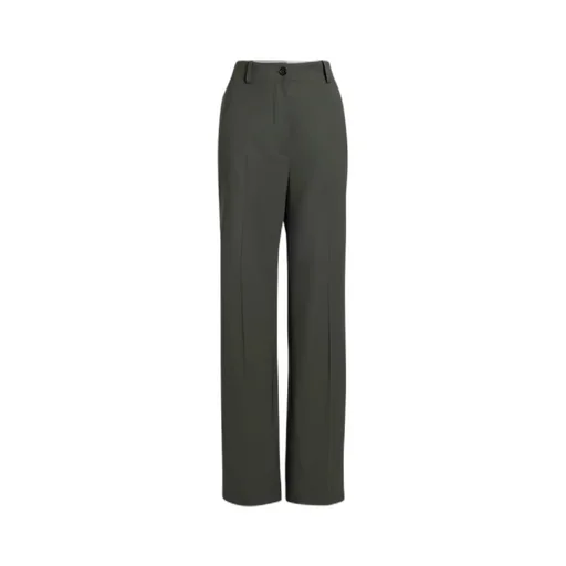 Straight-Leg Casual Pants
