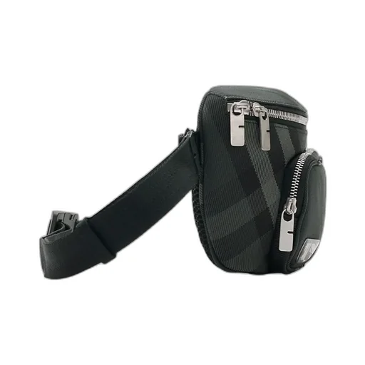 Burberry Grid Checked Belt Bag