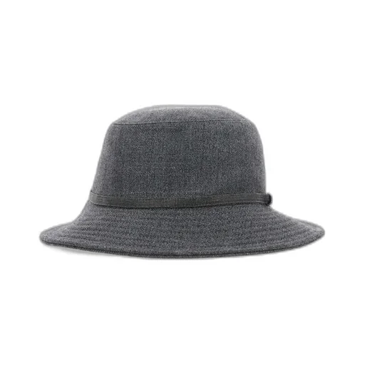 Brunello Cucinelli Monile Wide Brim Hat