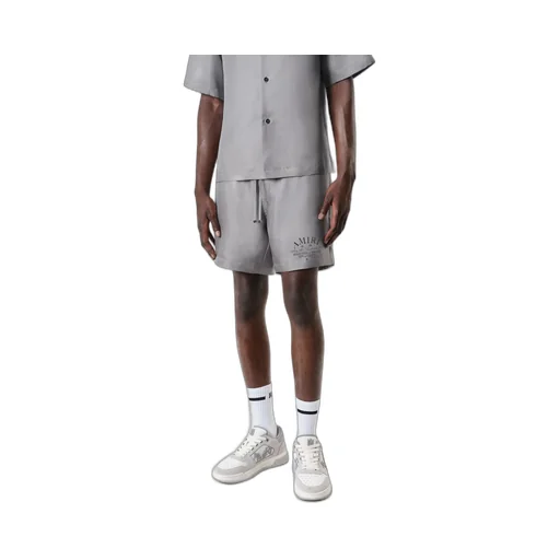 Amiri Logo Printed Swim Shorts