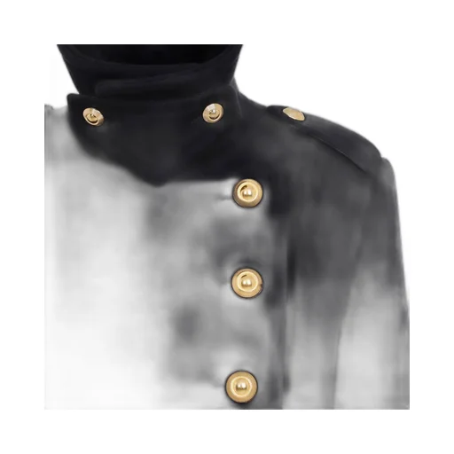 Tom Ford Button-Detailed High Neck Jacket