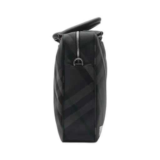 Burberry Grid Check Briefcase