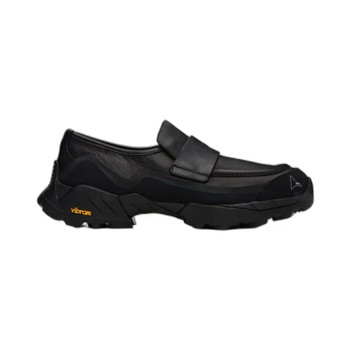 Logo Cutout Loafers