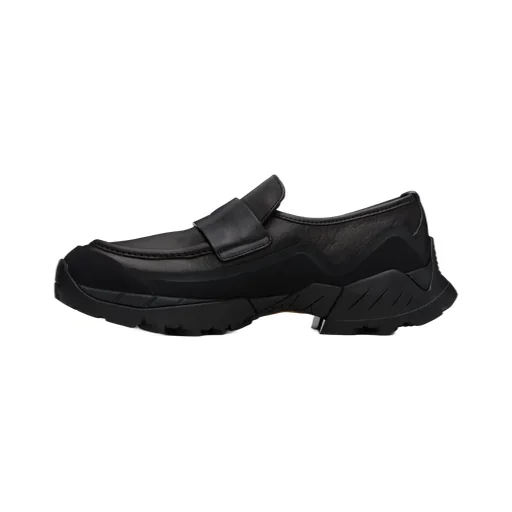 Logo Cutout Loafers