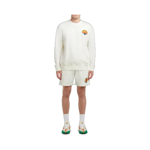 Shell Crew Neck Sweatshirt