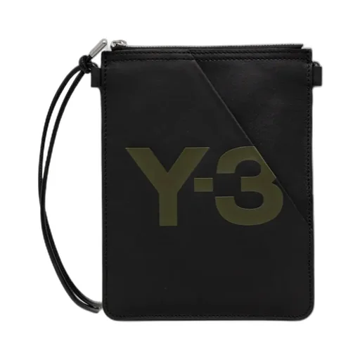 Y-3 Logo Printed Shoulder Bag