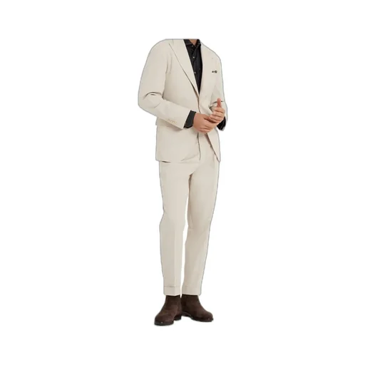 Brunello Cucinelli Single-Breasted Gabardine Suit