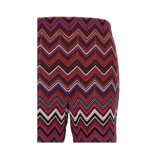 Missoni Zigzag High-Waist Straight-Leg Trousers