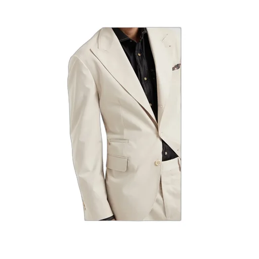 Brunello Cucinelli Single-Breasted Gabardine Suit