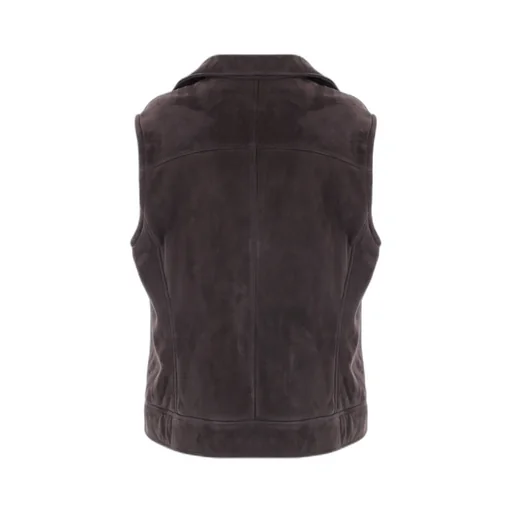 Brunello Cucinelli Zip-Up Biker Gilet