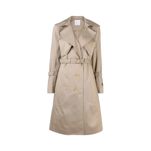 Patou Mid Length Single-Breasted Trench Coat