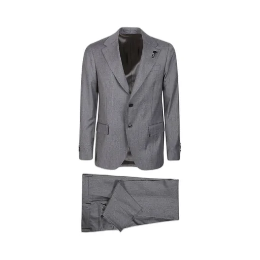 Buttoned Wool Suit