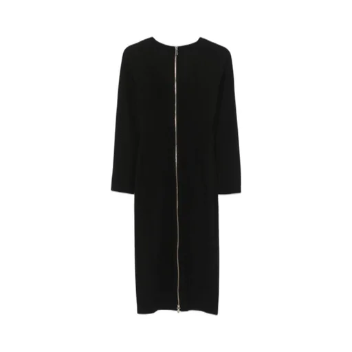 Round Neck Long Sleeve Dress