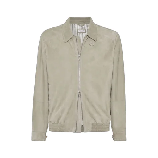 Brunello Cucinelli Zipped Bomber Jacket