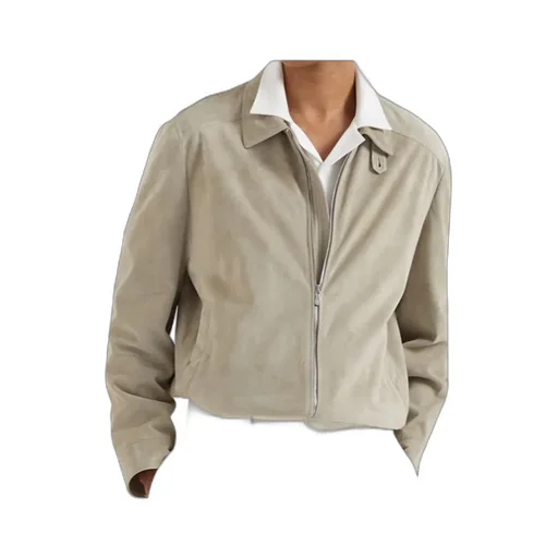 Brunello Cucinelli Zipped Bomber Jacket