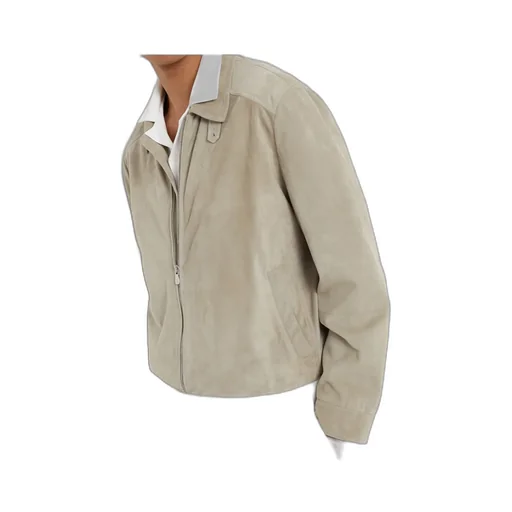 Brunello Cucinelli Zipped Bomber Jacket