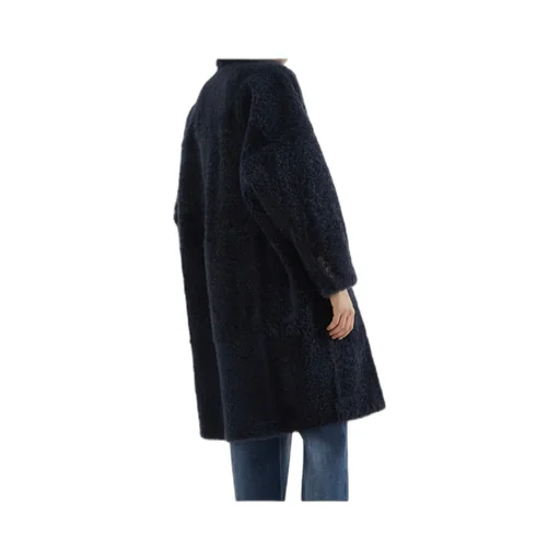 Brunello Cucinelli Embellished Frosty-Effect Shearling Coat