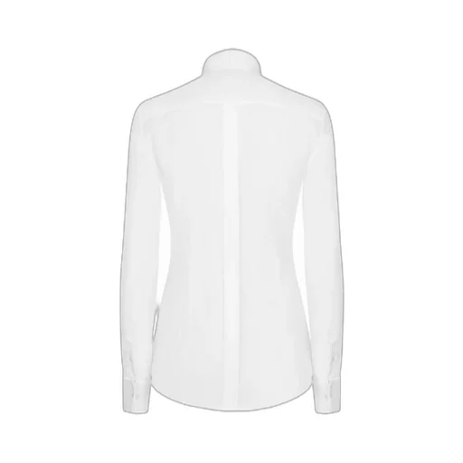 Dolce & Gabbana Piqué Front Poplin Shirt