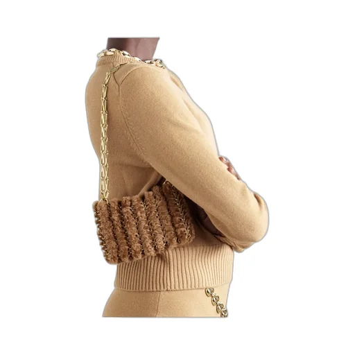 1969 Nano Shearling Shoulder Bag