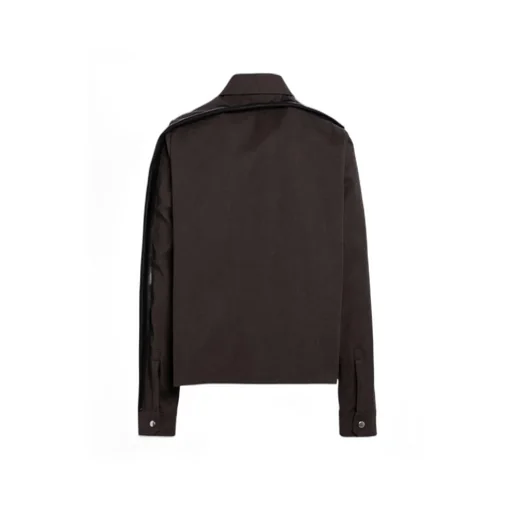 Rick Owens Tour Snap Front Straight Hem Jacket