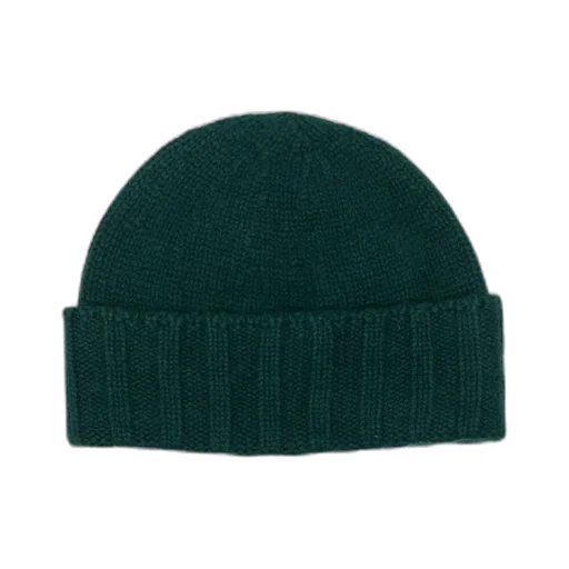 Turn-Up Cashmere Beanie