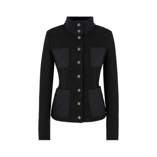 Asv Knitted Single-Breasted Jacket