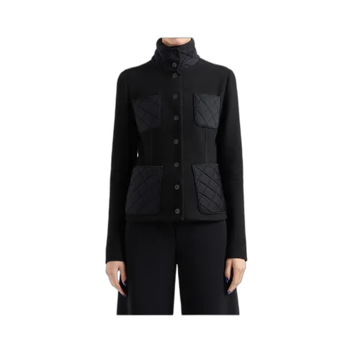 Asv Knitted Single-Breasted Jacket
