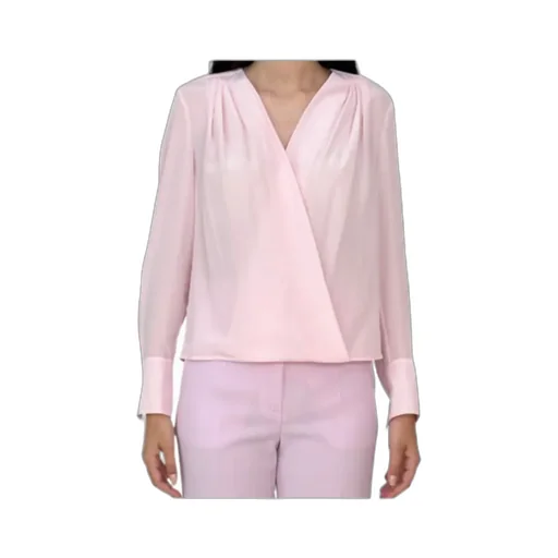 V-Neck Wrap Blouse