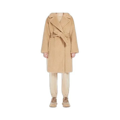 Weekend Max Mara Belted Long-Sleeved Coat