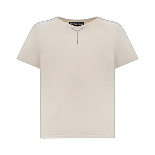 Y/Project Y Detailed Crewneck T-Shirt