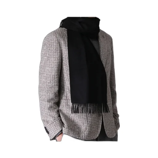 Cashmere Fringed-Edge Scarf