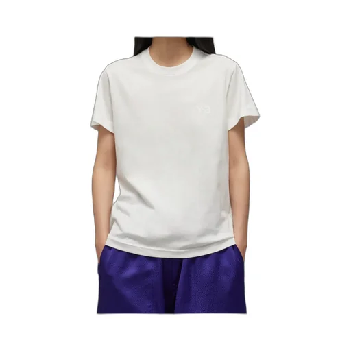 Y-3 Logo Printed Crewneck T-Shirt