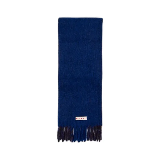 Logo Striped Scarf