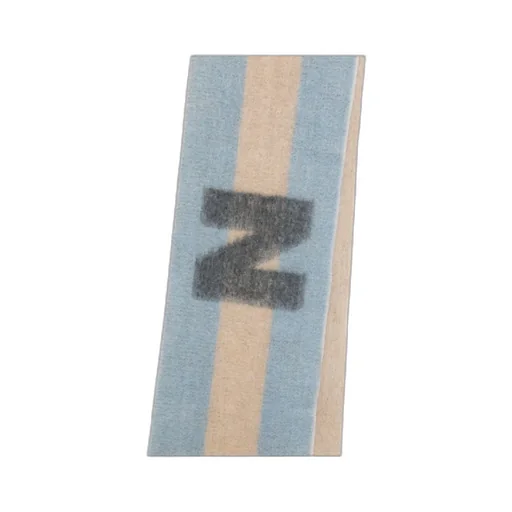 Logo Striped Scarf