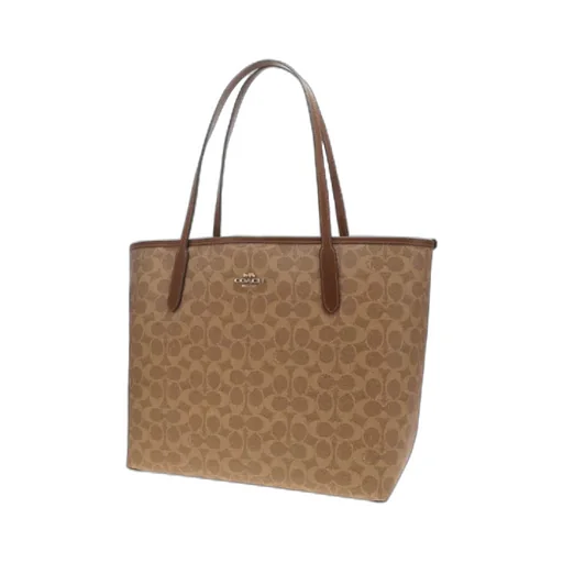 Logo Pattern Tote Bag