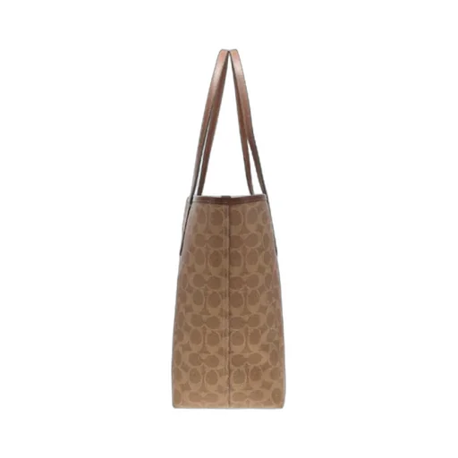 Logo Pattern Tote Bag