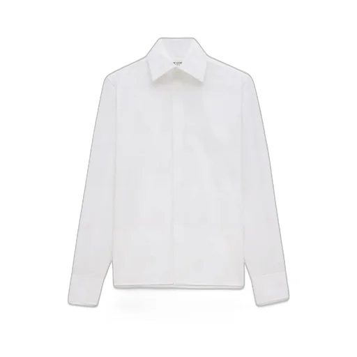 Saint Laurent Striped Button-Up Shirt