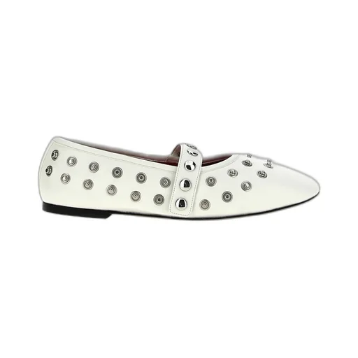 Stella Mccartney Ryder Popper-Studded Ballet Flats