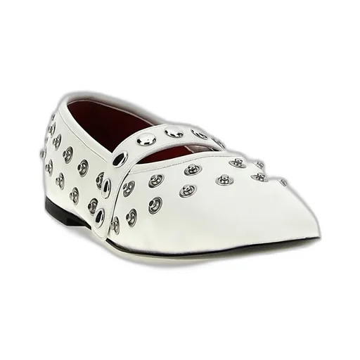 Stella Mccartney Ryder Popper-Studded Ballet Flats